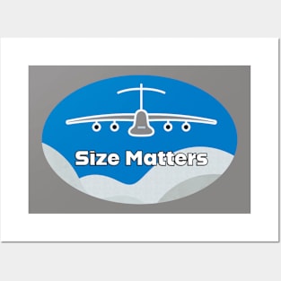 Size Matters - Aircraft Lovers Posters and Art